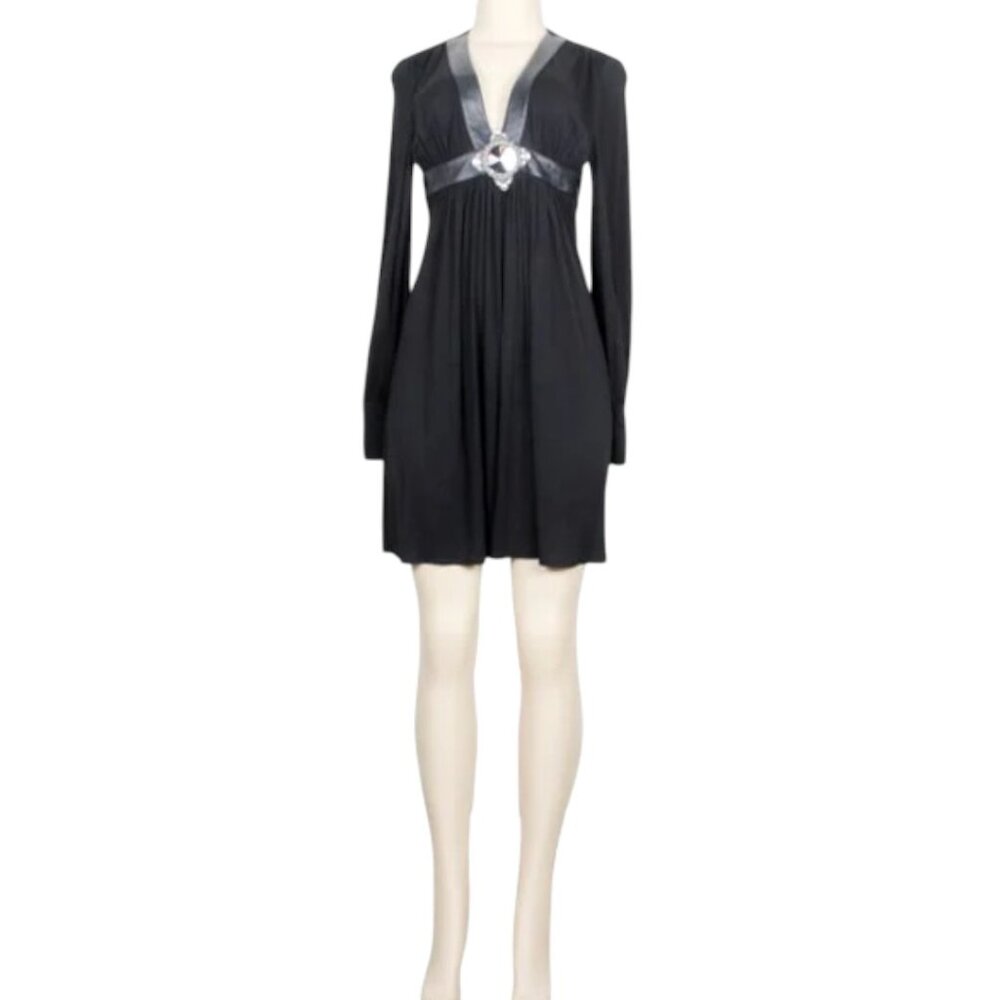 LOVE & LOVE Long-Sleeved Midi-Dress